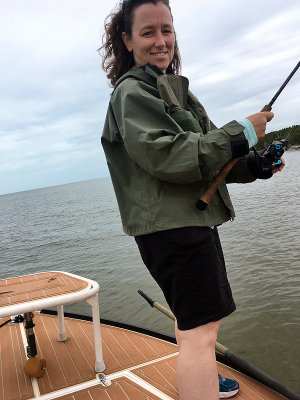 Why is my daughter catching bigger fish than I am?