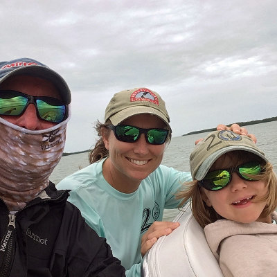 With our favorite guide: Capt. Joe McNichols
