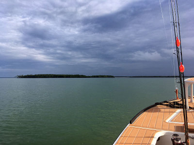 Thank goodness the clouds are in the distance