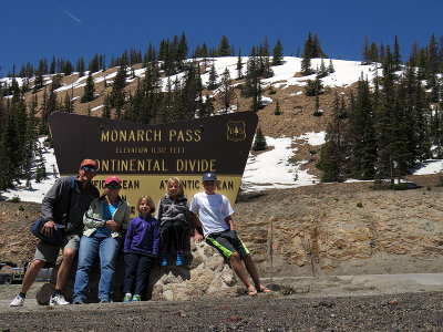Up and over the continental divide