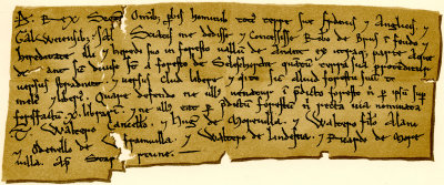 Annandale Charter to Robert de Brus 1st Lord of Annandale