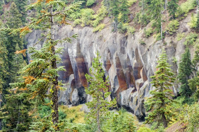 On the way to Crater Lake
