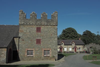Stable yard at Castle ward, or Winterfell.