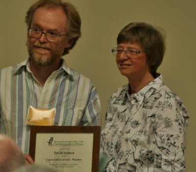 Conservation-Member-Award:  Dave Seburn