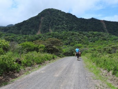 Horse-back riding at Miravalles