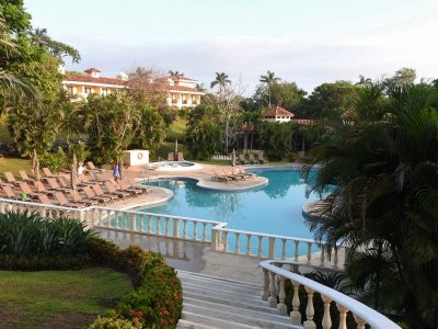 View of the resort