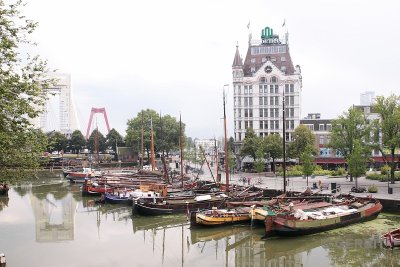 Rotterdam - Maasboulevard en Oude Haven