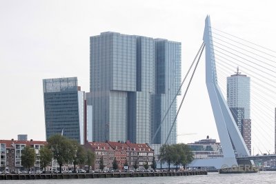 Rotterdam - Maasboulevard en Oude Haven