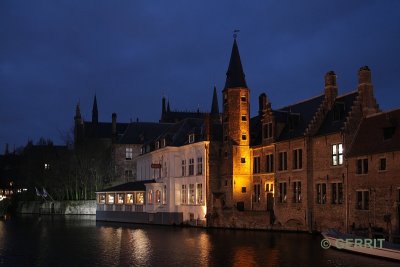 Brugge by night