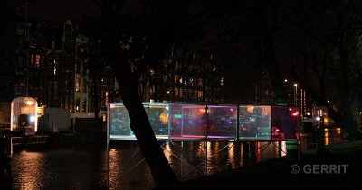 2018 Amsterdam Light Festival. Sebastian Kite: Continuum