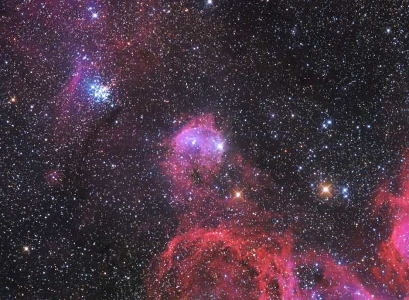 NGC 3324 Gabriel-Nebel