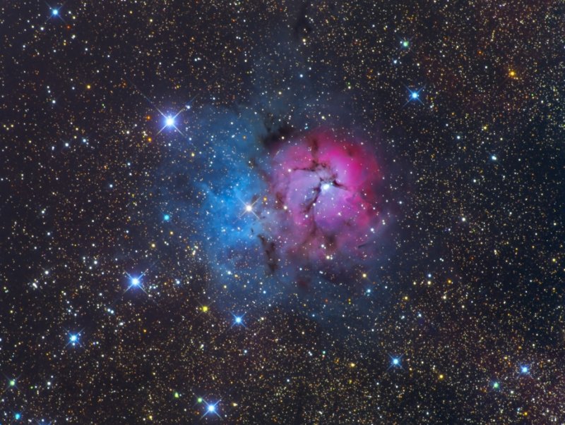 M20 Trifid Nebel