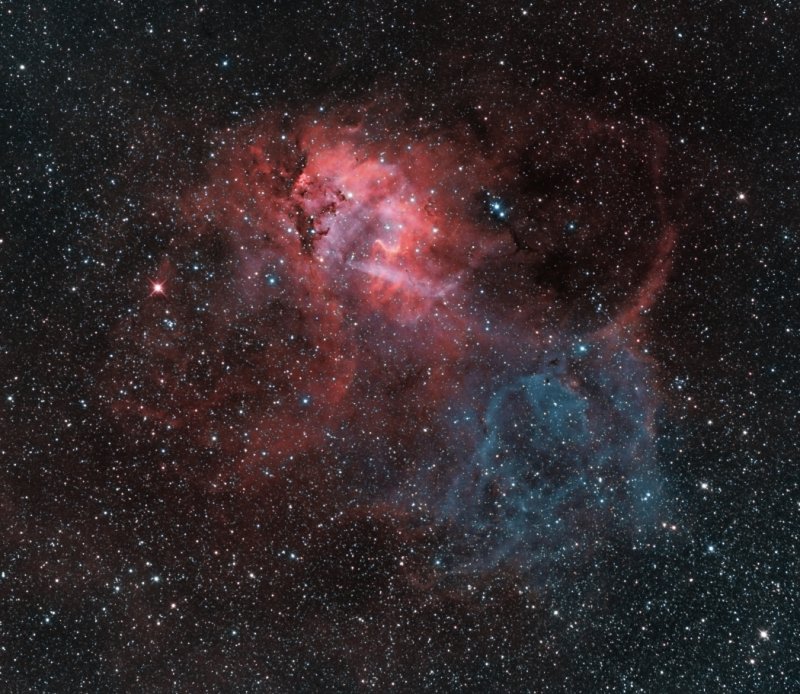 SH 132  Lion Nebula