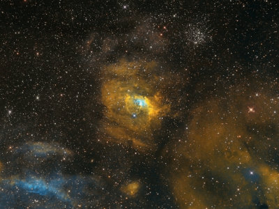 NGC 7635 + M 52