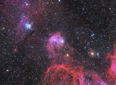 NGC 3324 Gabriel-Nebel