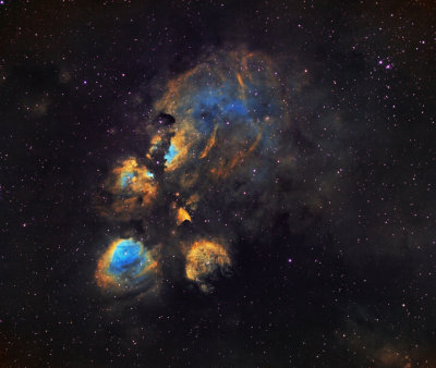 NGC 6334 Katzenpfoten-Nebel