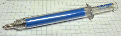 Cyclist's pen