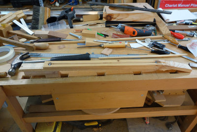 Neck ready for truss rod fillet
