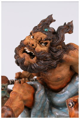 「黑旋風 李逵」鍾汝榮作品