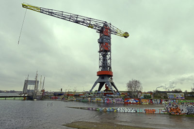Voormalige scheepshelling NDSM Amsterdam