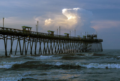 Bogue Inlet Pier-Early Morning