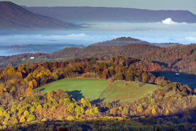 Giles County-A Blanket Of Fog