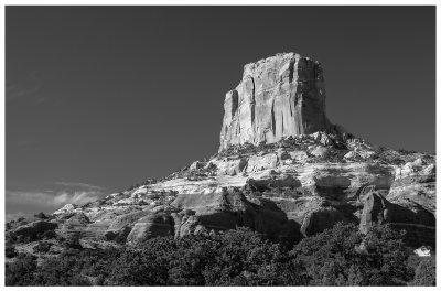 A Rock Formation Near Monument Valley, AZ