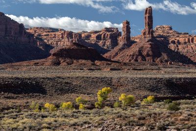 Mid Afternoon Light At The Valley Of The Gods, Utah