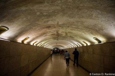 Tunnel to Arc de Triomphe