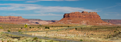 Entering Monument Valley, AZ