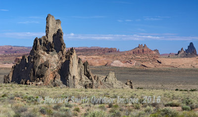 Roadside spires #2, AZ