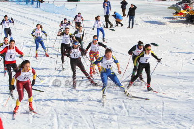 Girls Team race