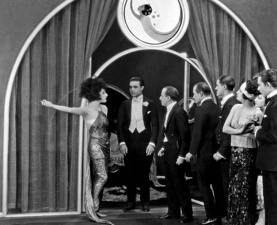 1921 - Alla Nazimova  and Rudolph Valentino in Camille