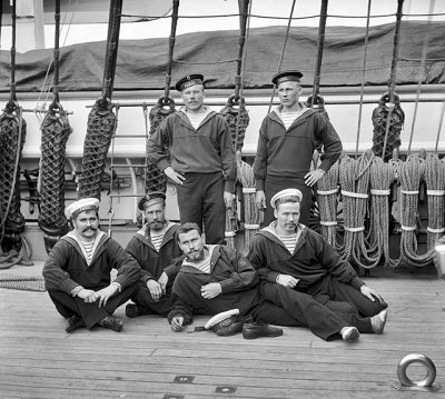 1893 - Sailors of the Imperial Russian Navy