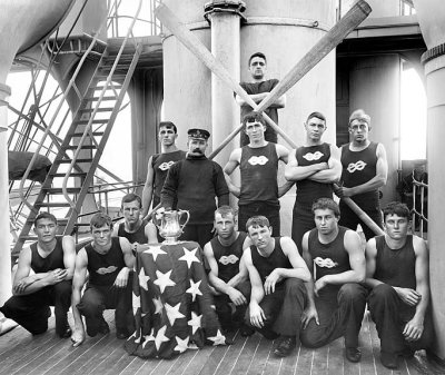 c. 1896 - A champion boat crew
