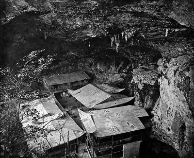 c. 1871 - Yuen fu Monastery Cave