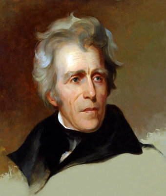 1845 - President Andrew Jackson
