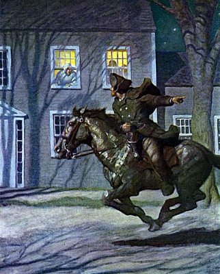 April 18, 1775 - The Midnight Ride of Paul Revere