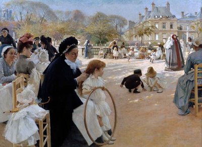 1887 - The Luxembourg Gardens