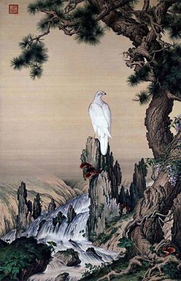 1723-1735 - Falcon, symbol of immortality