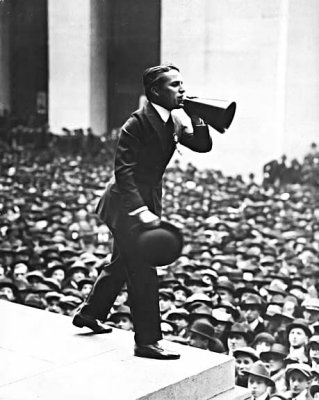 1918 - Charlie Chaplin at Liberty Bond rally