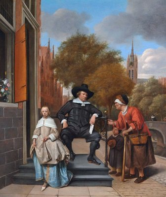 1654 - A Burgomaster of Delft and his daughter