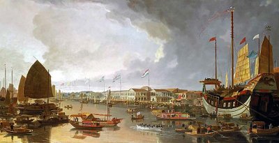 1805 - Guanzhou harbor