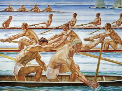c. 1910- Rowing