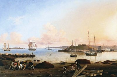 1847 - The Fort and Ten Pound Island, Gloucester, Massachusetts