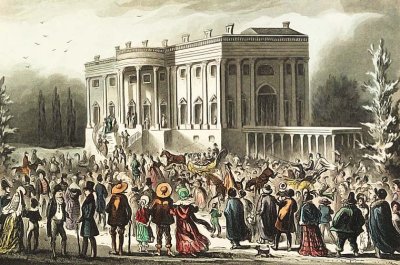 1829 - Andrew Jackson's Inauguration Party