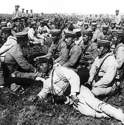 1904-5 - War with Russia - Awaiting the seige of Fort Arthur