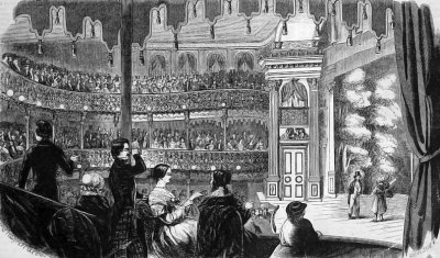 1853 - Theatre in Barnum's American Museum