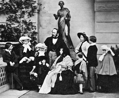 26 May 1857 - Queen Victoria, Prince Albert and family