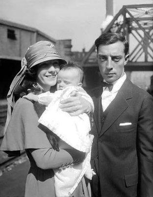 November 1, 1922 - Buster Keaton family